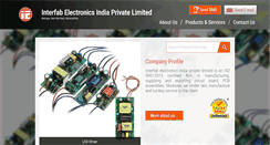 Desktop Screenshot of pcbassemblyindia.com